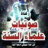 『••صــو•عـلـمـاءالــســنــة• تـيات ••』
