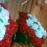 Цветы из бисера, ручная работа