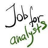 Job for Analysts & Data Scientists