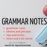 Grammar Notes Files