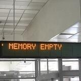 memory is empty