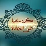 كن سلفيا على الجادة
