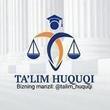 Taʼlim Huquqi