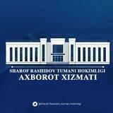 Шароф Рашидов туман хокимлиги Ахборот хизмати