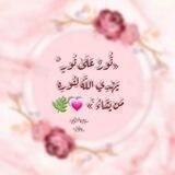 «نُّورٌ عَلَىٰ نُورٍ ۗ يَهْدِي اللَّهُ لِنُورِهِ مَن يَشَاءُ ۚ» 💗🌿