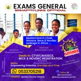 EXAM PAPER LEAKS 🇬🇭🇳🇬‼️