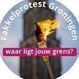 Fakkelprotest Groningen