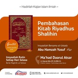 Kajian Riyadhush Shalihin