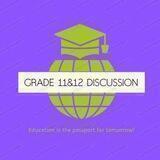 Grade 11&12 Discussion Group