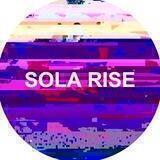 SOLA RISE on bluberry sky