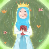 فتاة من ورد🪽💛🌸