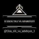 O‘zbek tili va adabiyoti