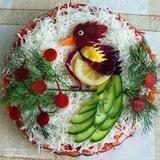 تزئین غذا ،سالاد ، میوه آرای و ....