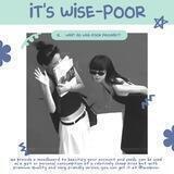 wise-poor!