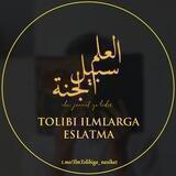 Tolibi ilmlarga eslatma