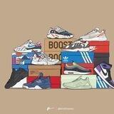 KASUT TERLAJAK MURAH 👟👞🥾👢👡👠(Hunnyshop)
