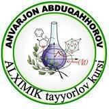 <<ALXIMIK>> ANVARJON ABDUQAHHOROV