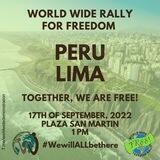 LIMA Manifestación Mundial por la Libertad
