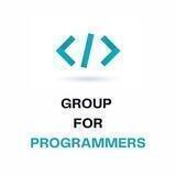 GROUP FOR PROGRAMMERS🖥