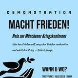 Macht Frieden! MUC1802