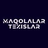 Maqola va tezislar