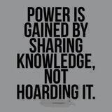 Knowledge Is Power