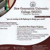 New Generation University College (NGUC)