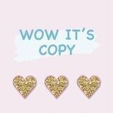 Wow it’s copy 💔