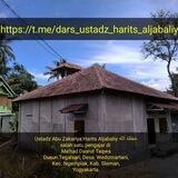 Dars Ustadz Abu Zakariya Harits Aljabaliy حَفِظَهُ اللّٰه