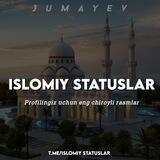 ISLOMIY STATUSLAR