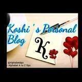Koshi ' s personal Blog