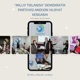 "MILLIY TIKLANISH" PARTIYASI ANDIJON🇺🇿