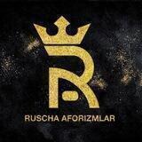 Ruscha aforizmlari
