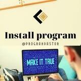 Install program🖥