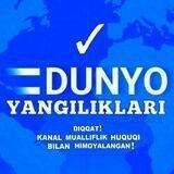 DUNYO YANGILIKLARI