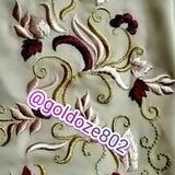 گلدوزی با چرخ خیاطی ژانومه وفاو و....... manijeh