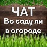 Чат канала "Во саду ли в огороде"