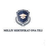 MILLIY SERTIFIKAT ONA TILI 🇺🇿