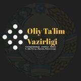 Oliy ta’lim, fan va innovatsiyalar vazirligi (RASMIY)