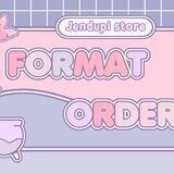 Format order jendupistore