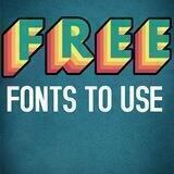 FREE FONTS TO USE