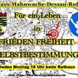 Freie Menschen Dessau und Umgebung setzen ein Zeichen🙏💪