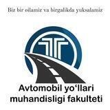 Avtomobil yo'llari muhandisligi fakulteti | Rasmiy