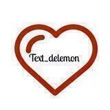 Text_delemon♥️