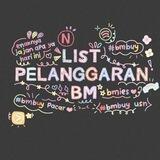 List pelanggaran