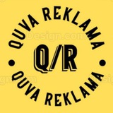 QUVA REKLAMA | ҚУВА РЕКЛАМА