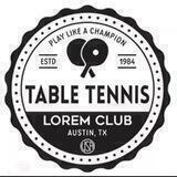 Tennis Table CUP
