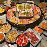 三寻烤肉+二刀美蛙鱼、烤活鱼
