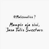 Testi Jastul ‘@malesnuliss’