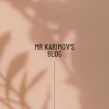Mr Karimov's blog